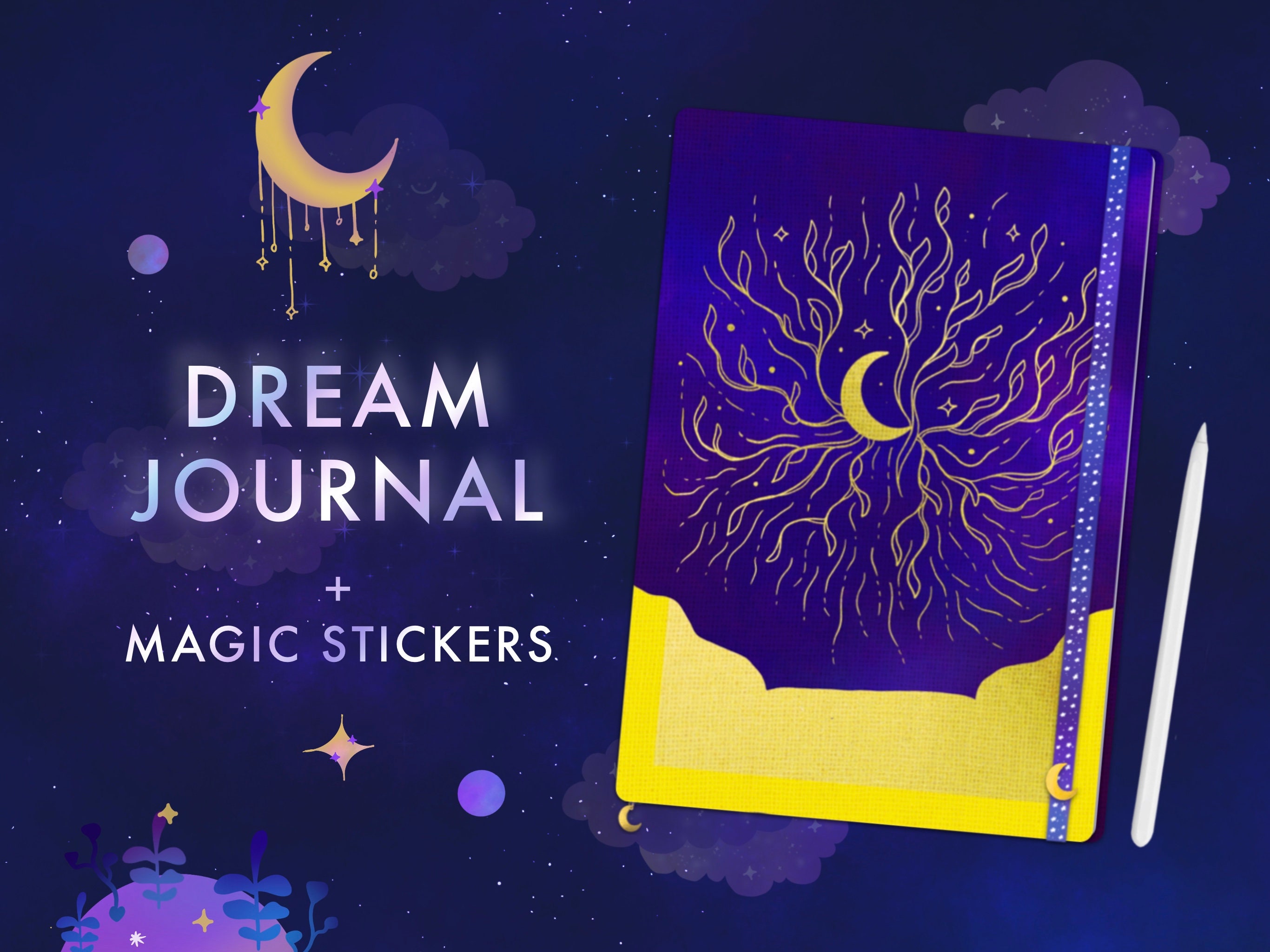 Digital Dream Journal GoodNotes Journal PDF Journal Etsy