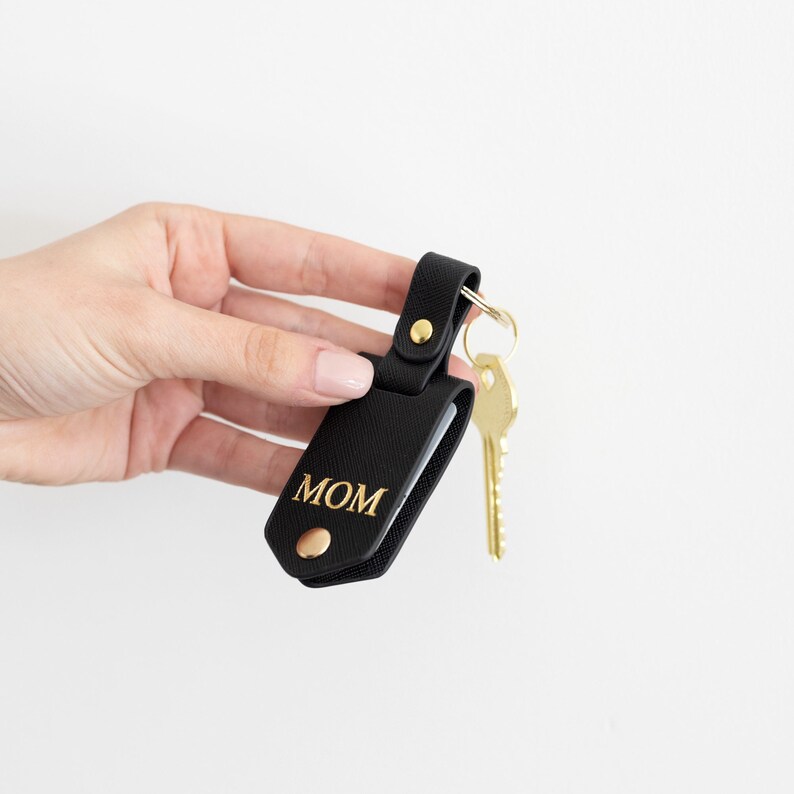 Key Rings For Mom Personalized Leather Photo Keyring, Mother's Day Gift for Mom Grandma ...