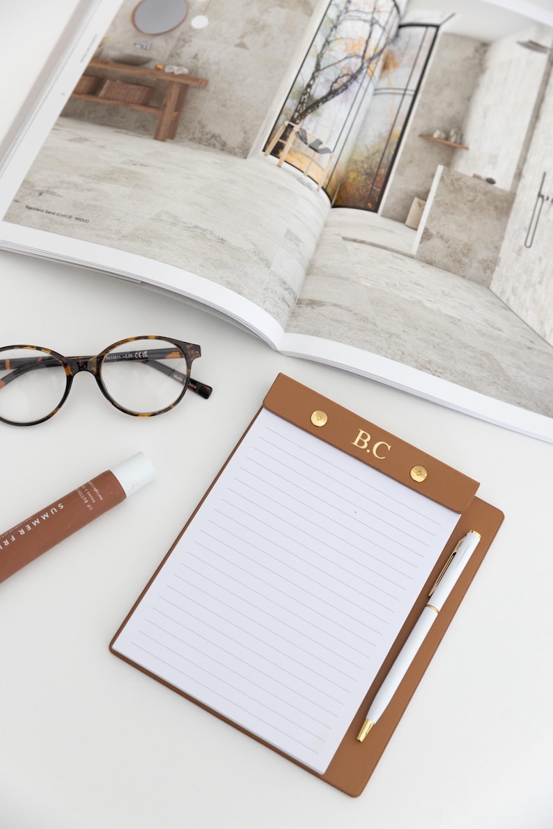 Personalized Notepad Refillable With a Matching Pen, Custom Notepad ...