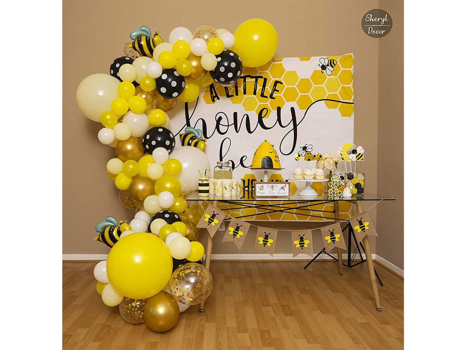 Bee Balloon Garland Kit Arch Bumble Bee Balloons for What Etsy