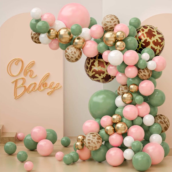 Pink and Green Decor - Etsy