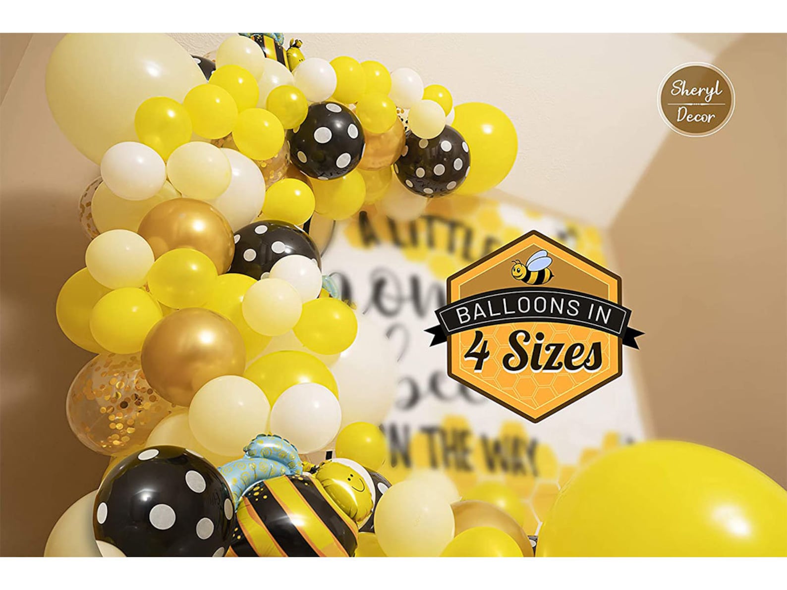 Bee Balloon Garland Kit Arch Bumble Bee Balloons for What Etsy