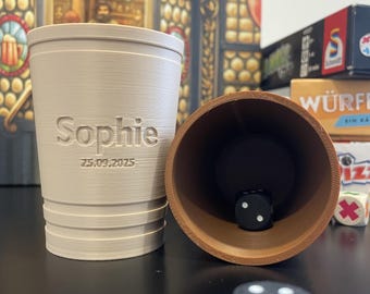 gepersonaliseerde dobbelbeker