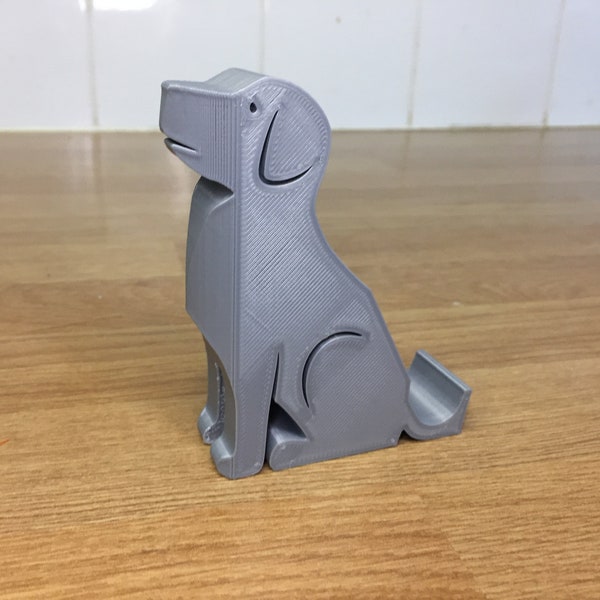 Dog Phone Stand, Mobile phone Stand Holder - iphone, ipad, android, tablet