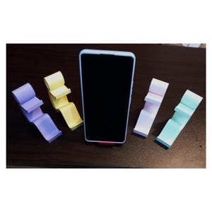 Mobile phone stand, universal mobile phone holder, man stand, Iphone, ipad, android, tablet. image 3