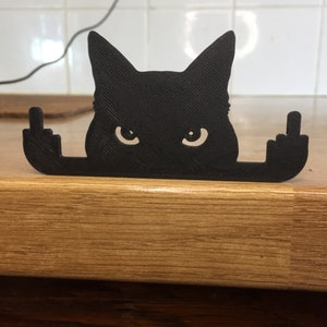 Novelty Cat ornament or display on door or wall. UPDATED MAR-24 image 6
