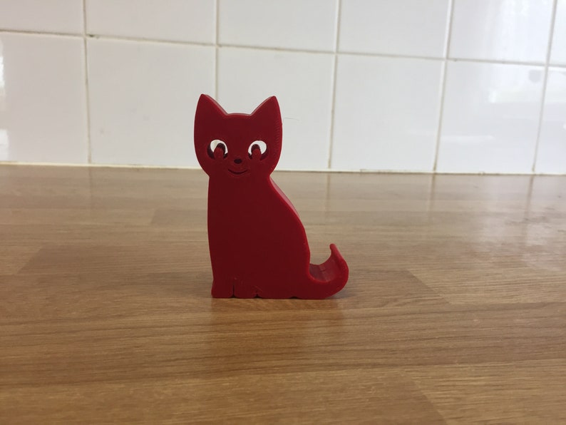 Cat Phone Stand, Mobile phone Holder iphone, ipad, android, tablet image 7