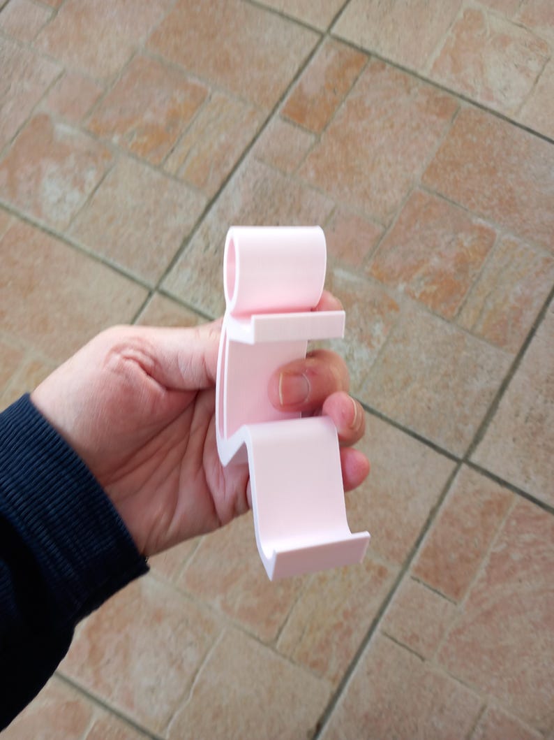 Mobile phone stand, universal mobile phone holder, man stand, Iphone, ipad, android, tablet. image 2