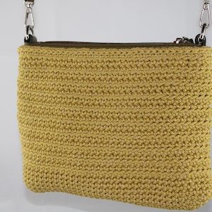 Minibag, crocheted from Rope Yarn (rope yarn)