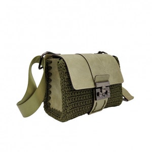 Stylish belt bag made of rope yarn (rope yarn)
