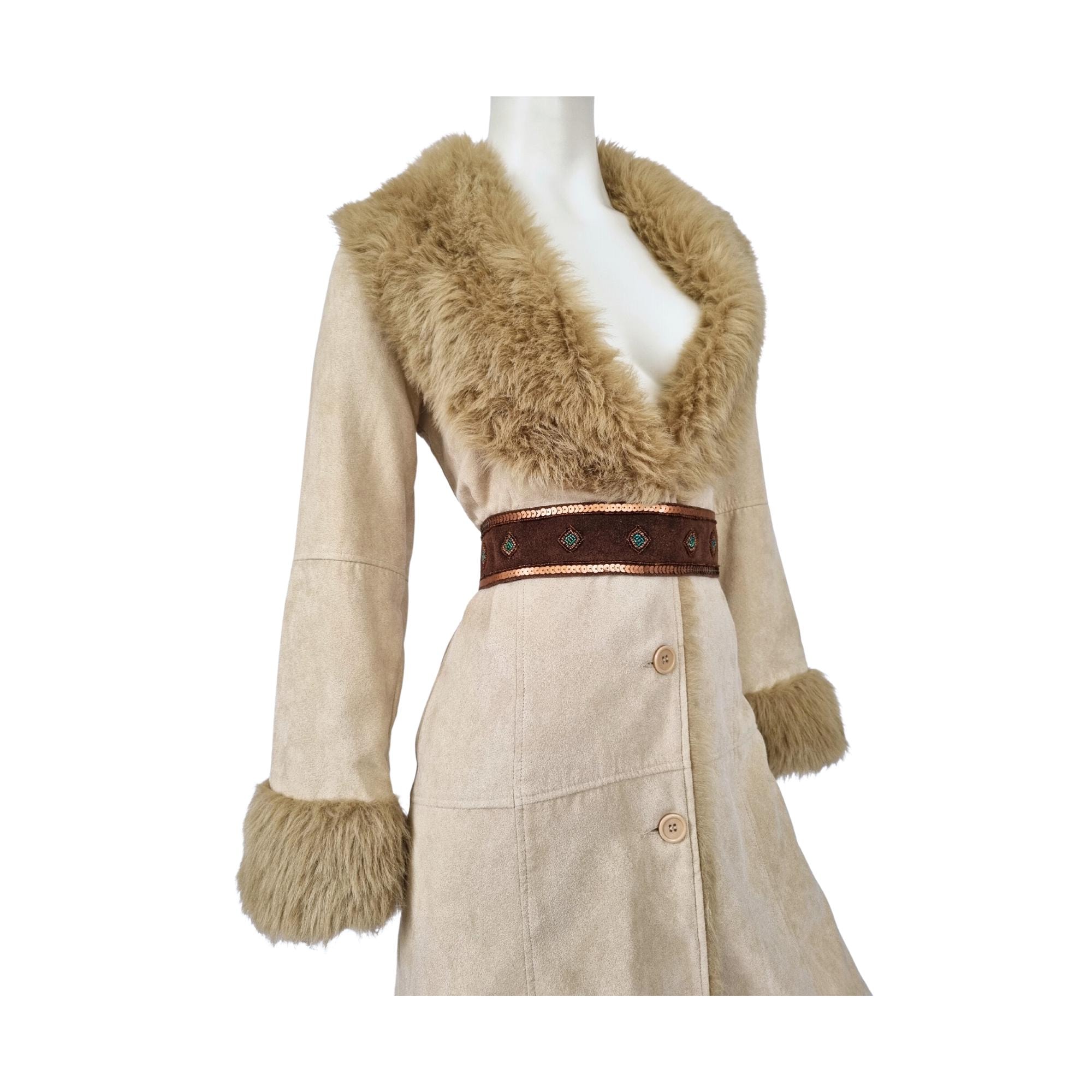 Y2k Fur Trim Jacket - Etsy UK