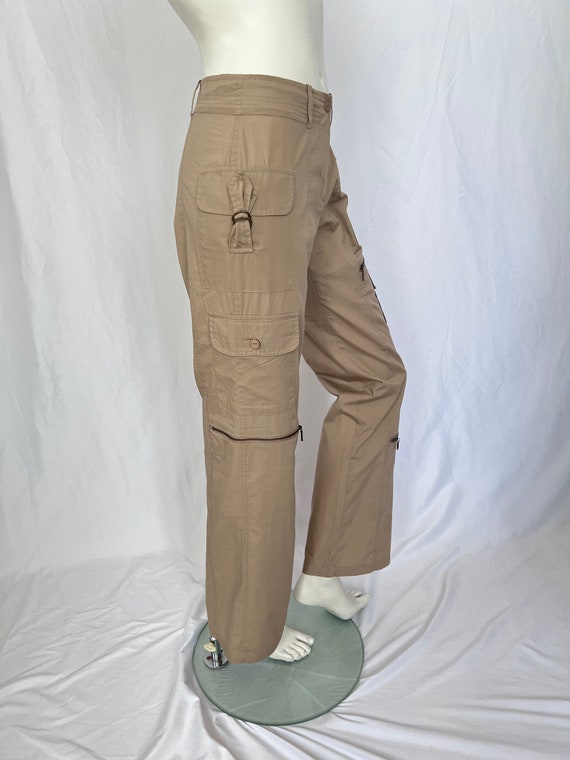 Y2K Low Rise Cargo Pants (XXS/XS)