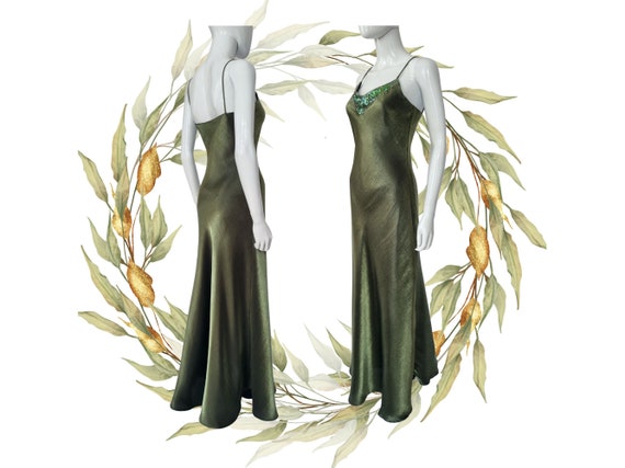 green sequin slip dress Ice Green Dress main image 1
