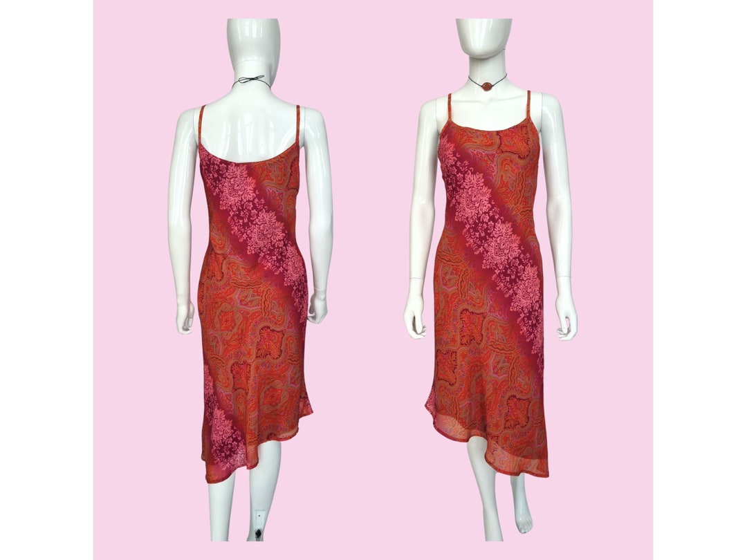 ASYMMETRIC MULTI FRILL DRESS A NIGHT IN THE 90S