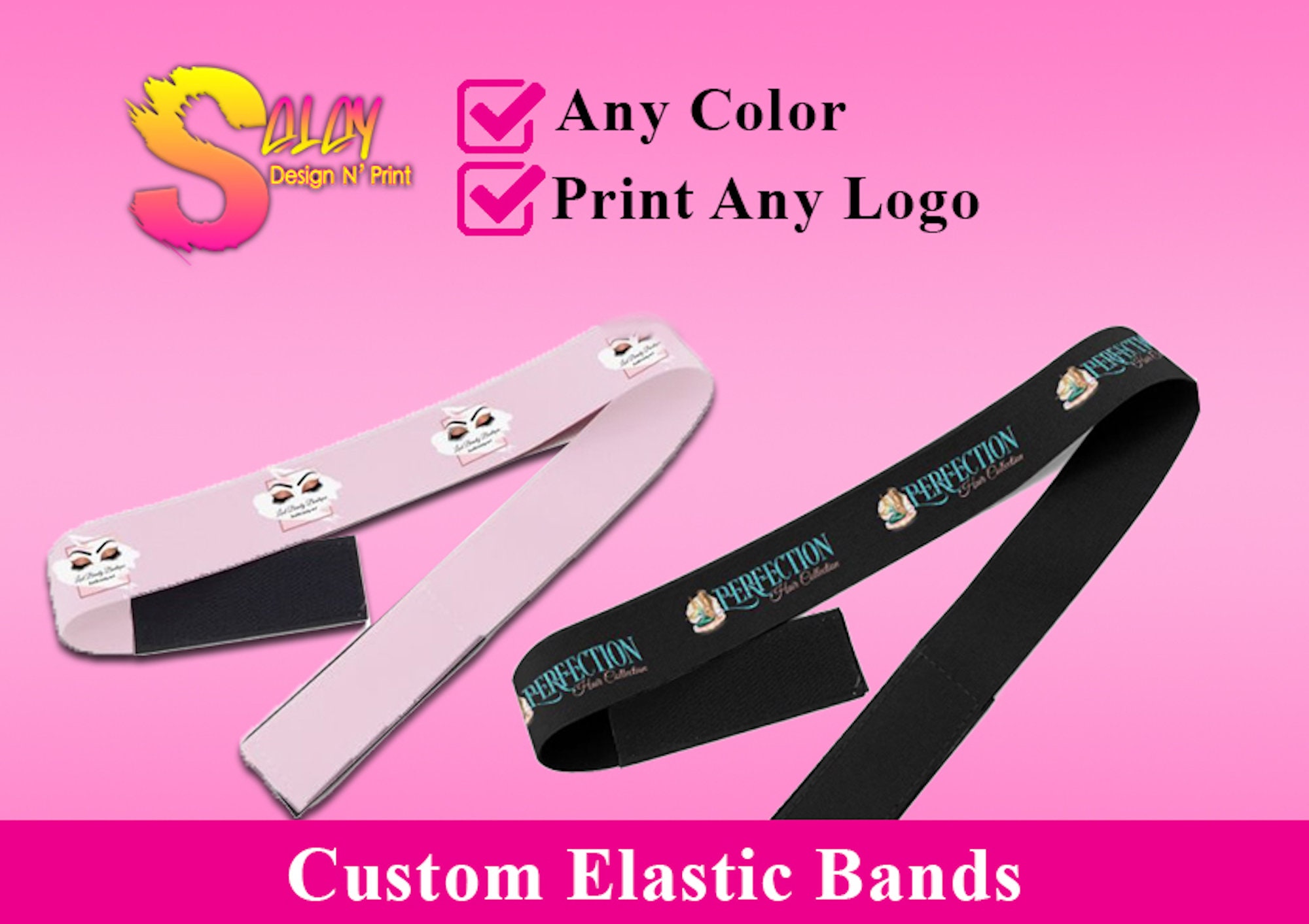 Personalised fabric resistance bands best sale