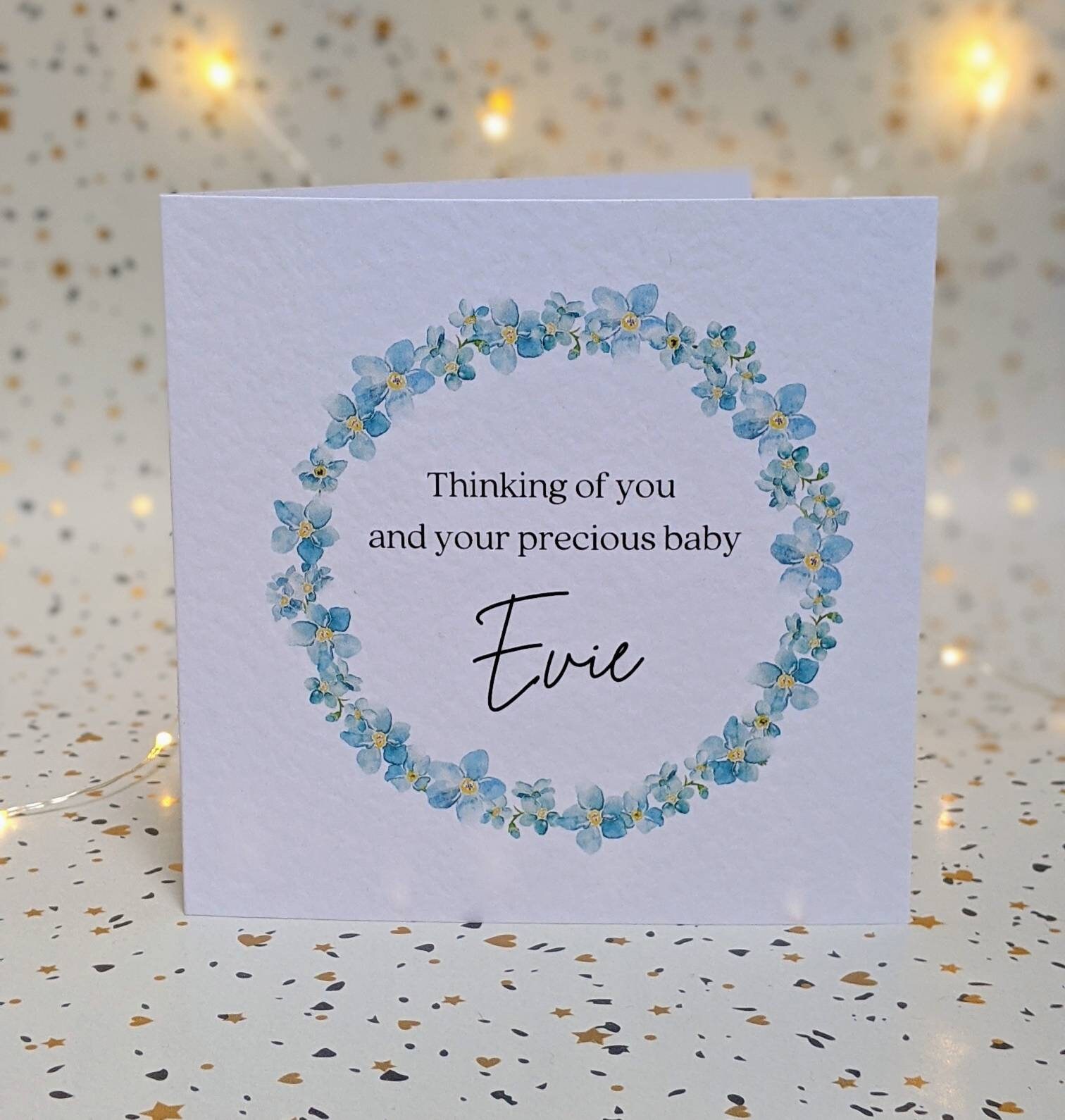 Thinking of Your Baby Card Baby Loss Card Birthday Card Etsy UK