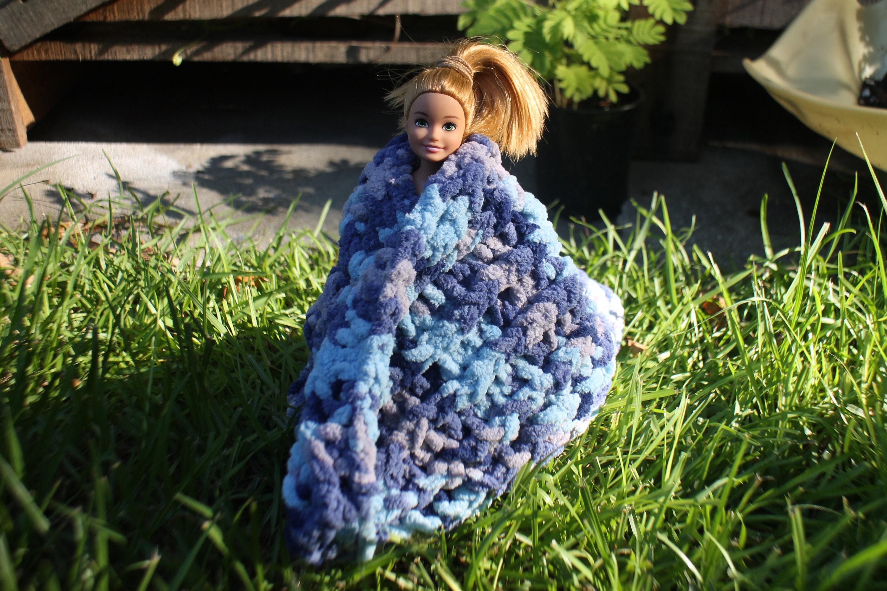 Barbie Blanket for Doll Etsy Canada