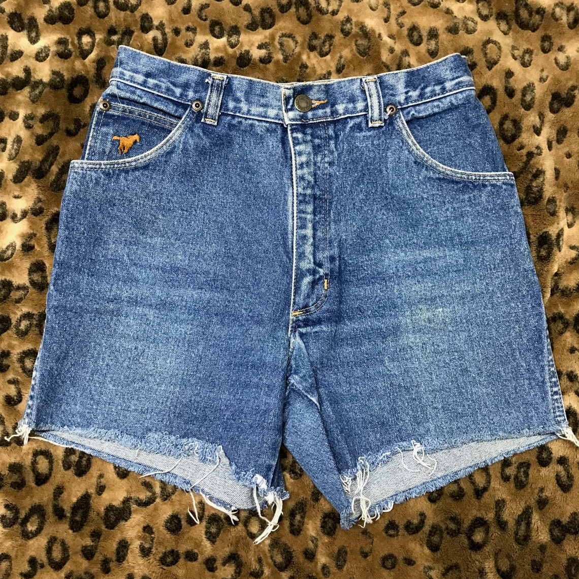 Small Size Vintage Wrangler Cut-off Shorts Waist 28 Hips | Etsy