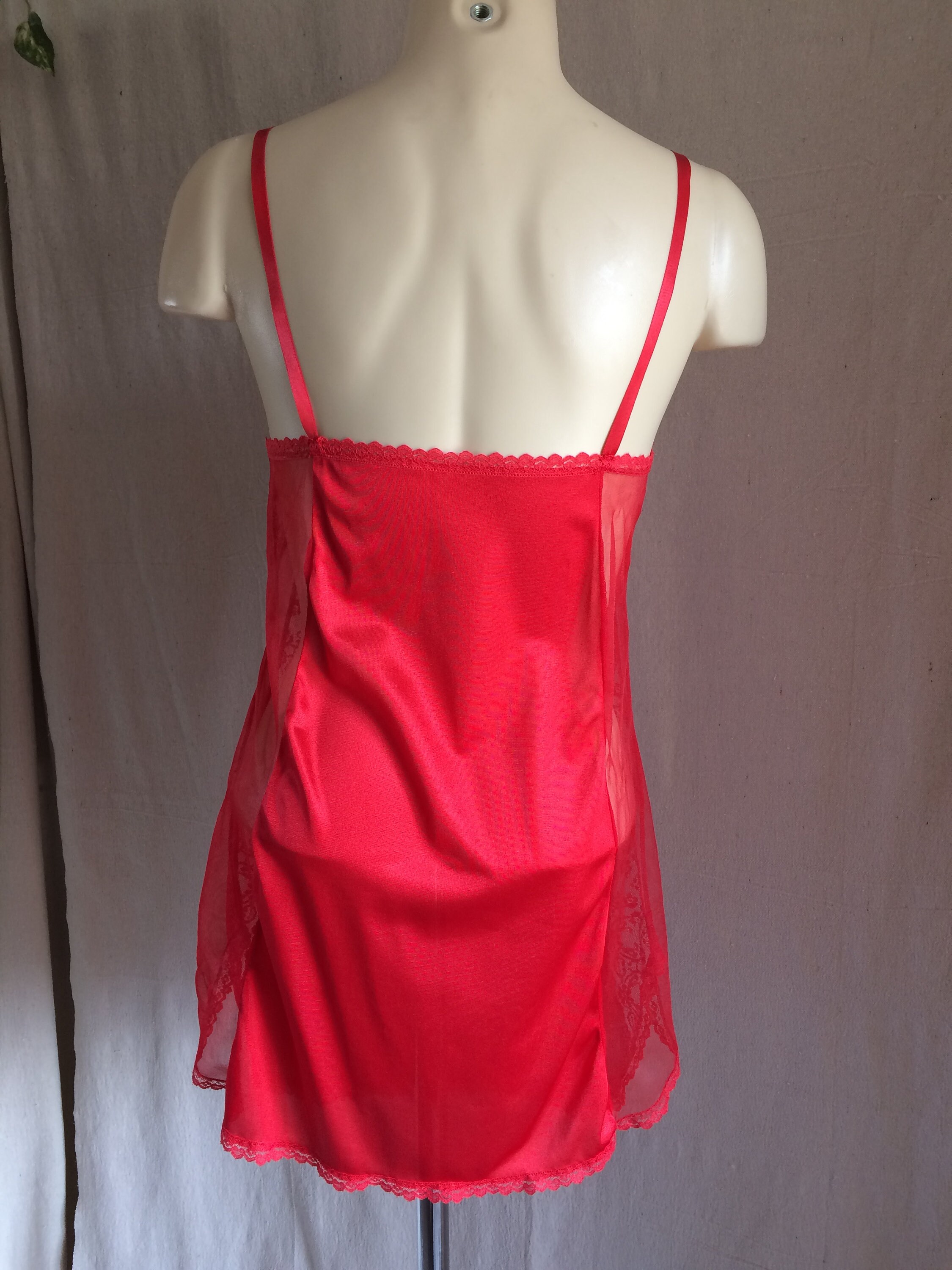 red nighty for the first night