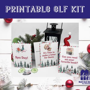 Personalized Digital Download Elf Kit