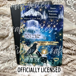 Impresión artística de la trilogía Ravenhood de Kate Stewart con licencia oficial, inserto Flock Exodus Kindle para funda transparente de 6 pulgadas / Paperwhite / OASIS / Fire