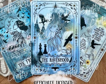 OFFICIALLY LICENSED Tarot Card Kate Stewart Ravenhood Trilogy - Flock - Exodus - OLRD -  Kindle Laptop Waterproof Vinyl Matte Sticker