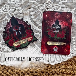Officially Licensed- Haunting Adeline - Zade Meadows - Dark Romance- Kindle Laptop Waterbottle Sticker Waterproof Vinyl