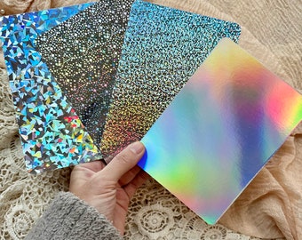 Hologram Glitter Kindle Insert for Clear Case 6 inch / Paperwhite / OASIS