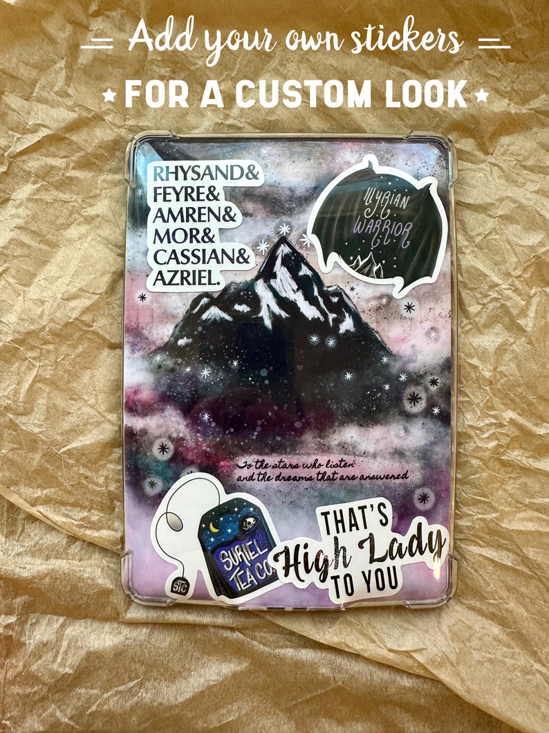 DIGITAL Printable ACOTAR / Velaris Fantasy Book Kindle 6 Inch / 6.8 Inch Paperwhite