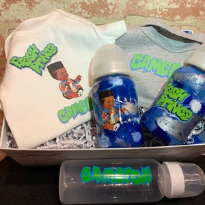 Willkommens-Baby-Box, Babyparty-Geschenkbox, personalisiertes Baby-Geschenkset