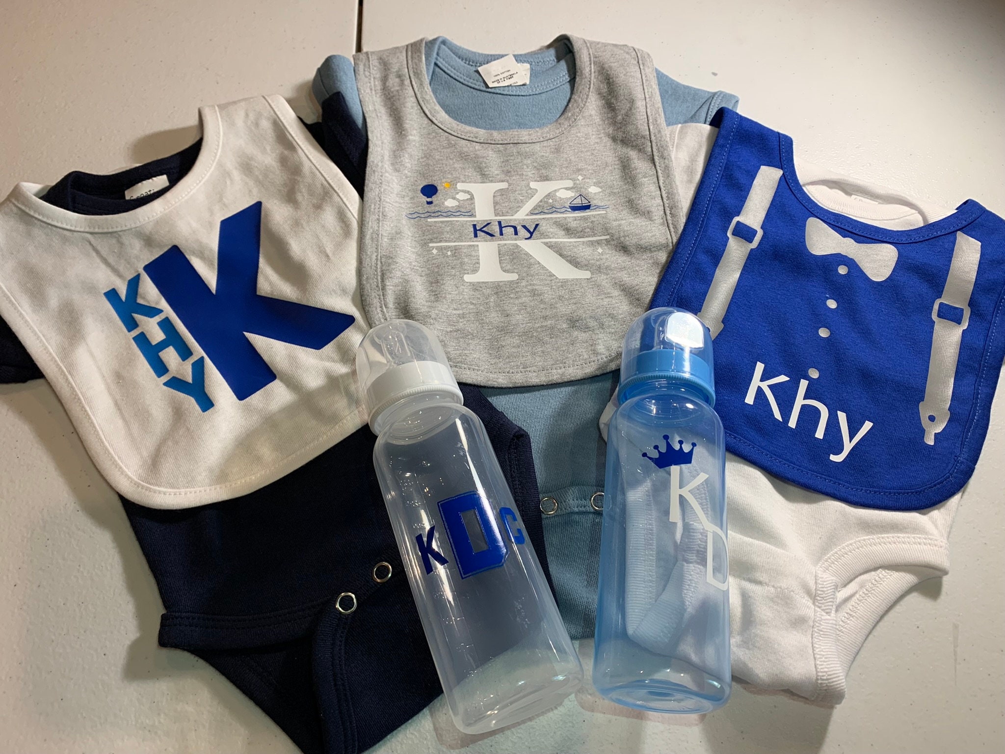 Welcome Baby Boy Gift Box, Baby Shower Gift Box, Personalized Baby Gift Set