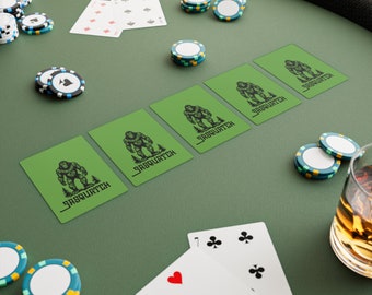 Sasquatch | Bigfoot Poker Cards