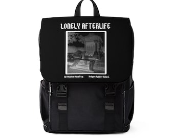 Lonely Afterlife Goth Paranormal Unisex Casual Shoulder Backpack {back to school}