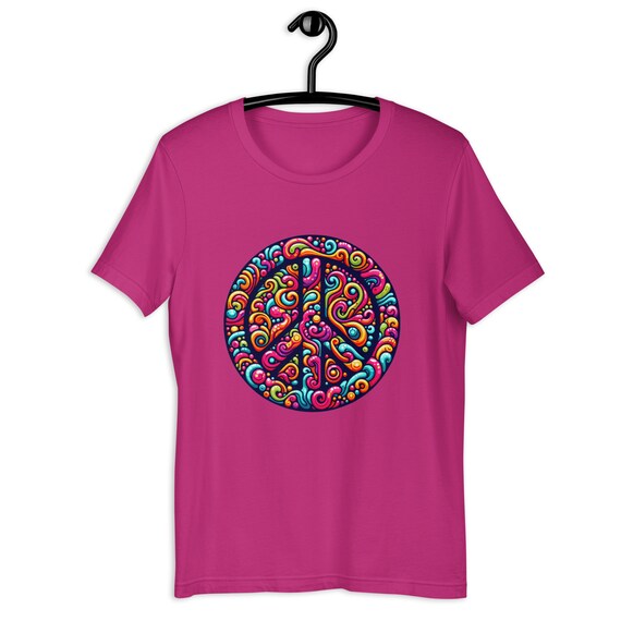 Trippy Peace Sign T-Shirt Trippy Peace Sign T-Shirt