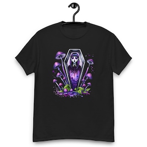 Mushroom Coffin Girl | Goth Unisex classic tee