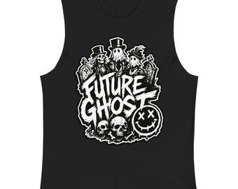 Future Ghost | Paranormal Goth Punk Muscle Shirt