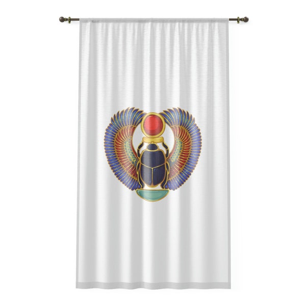 Egyptian Themed Curtain Etsy