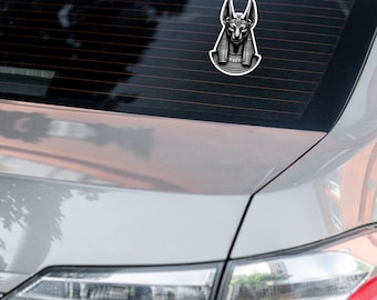 Anubis | Stickers zonder bubbels met oud-Egyptisch thema