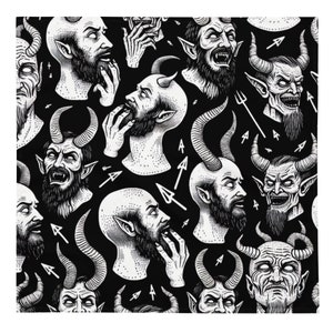 Demons Goth Satanic All-over print bandana