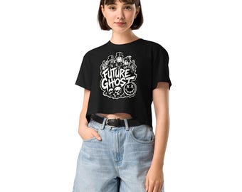 Future Ghost | Paranormal Goth Punk Women’s crop top