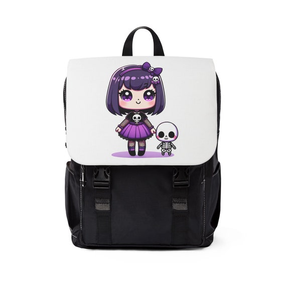 Cute goth backpack new arrivals