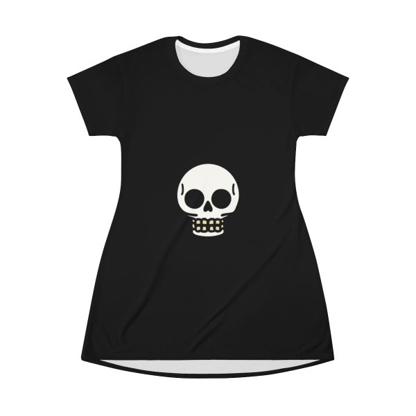 Skull | Goth Punk RockT-Shirt Dress