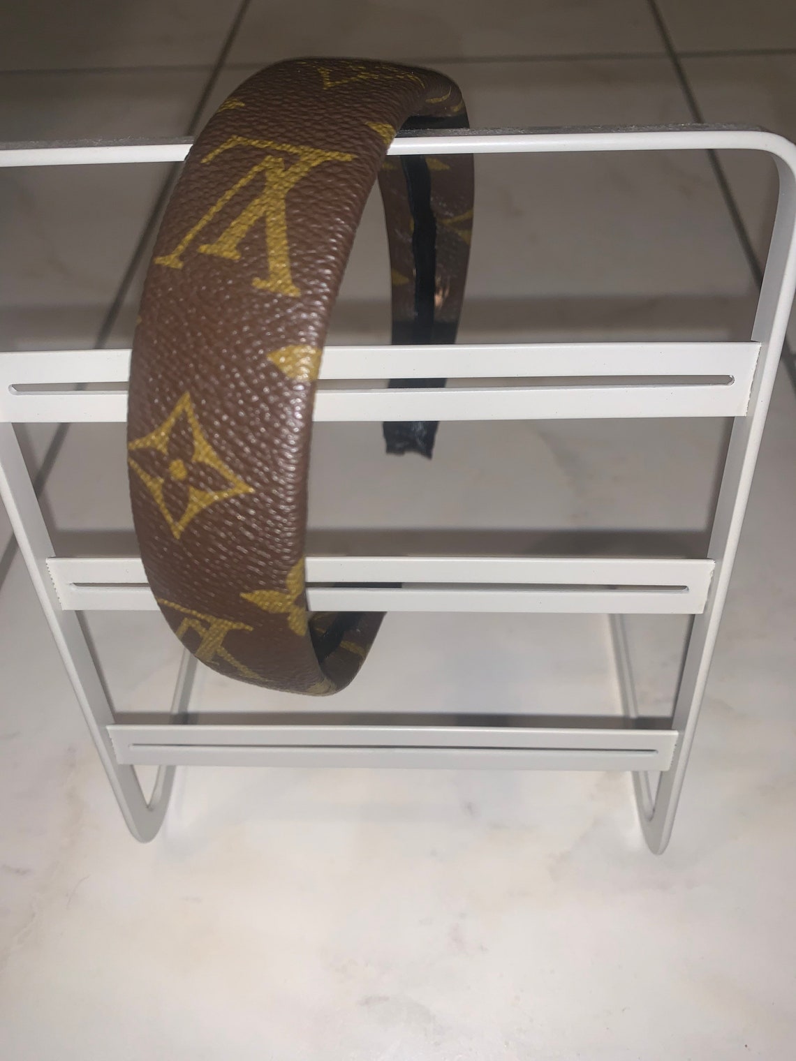 Authentic Louis Vuitton Reworked Headband Etsy