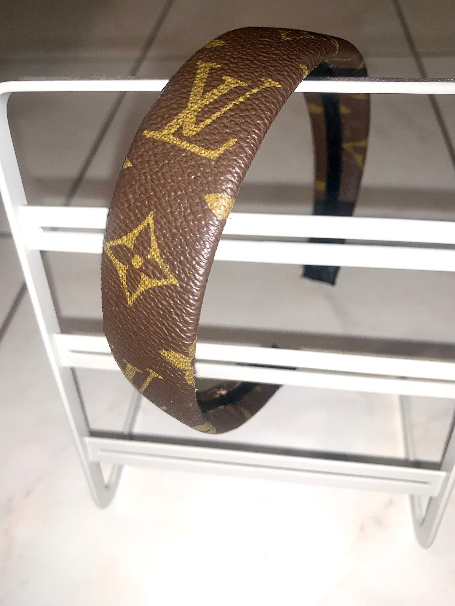 Authentic Louis Vuitton Reworked Headband Etsy