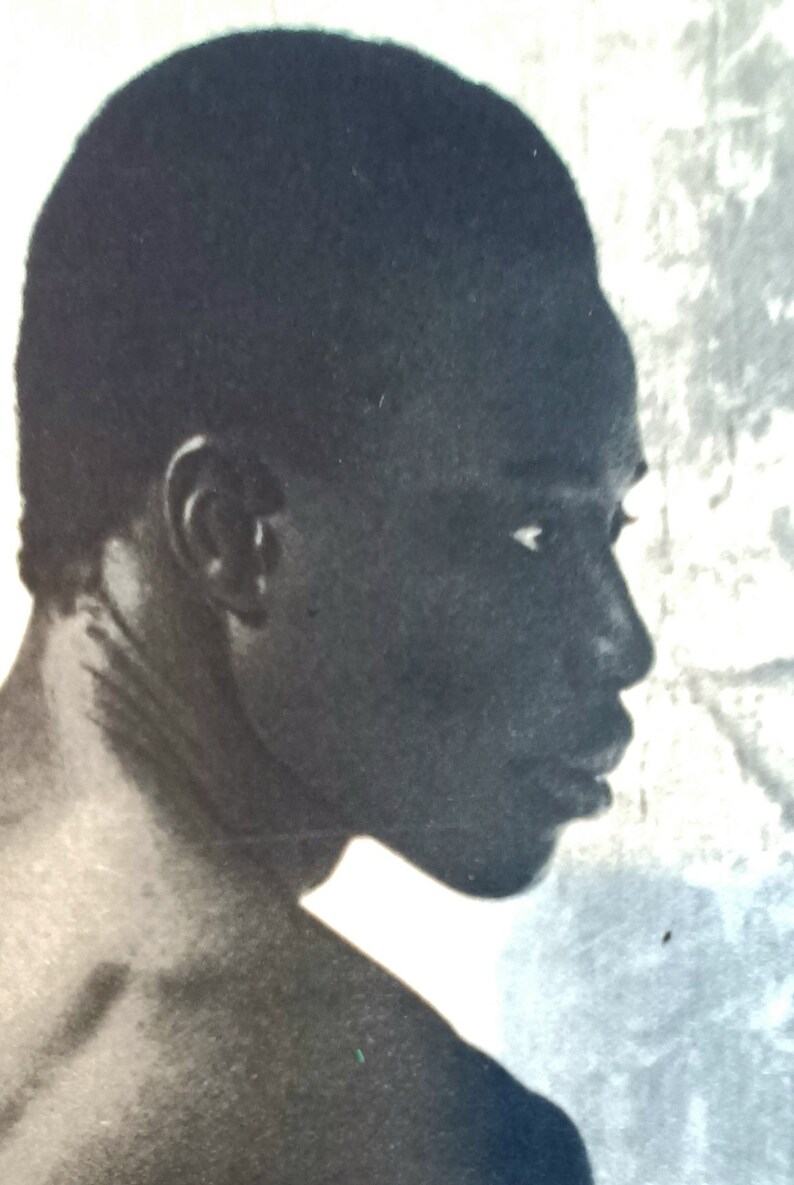 Artistic Male Nude Young Black Man From Behind - Etsy Hong Kong