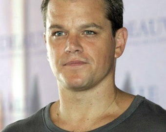 Photo  Matt Damon format 11x15 cm