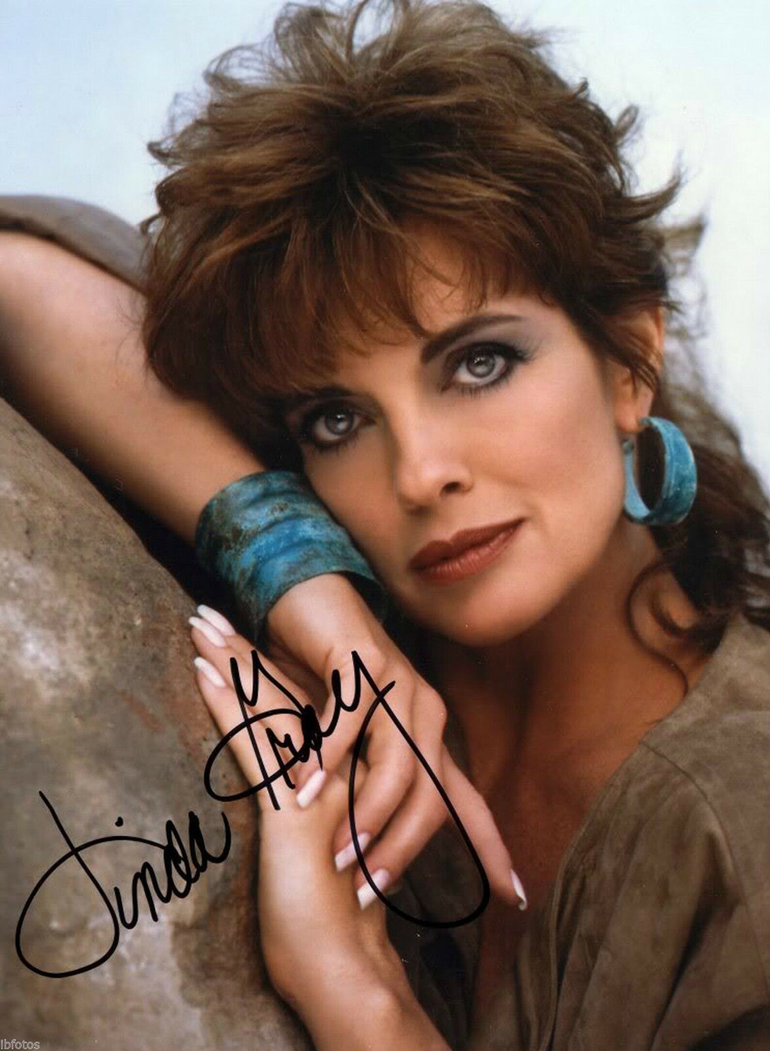 Dallas Photo Linda Gray 20x27 Cm Format Etsy