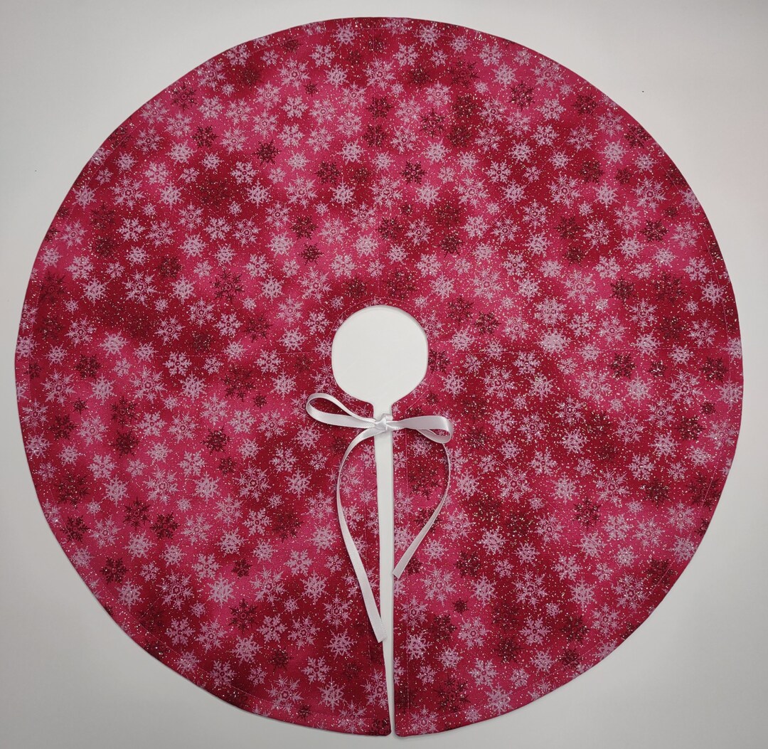 14 Reversible Tabletop Tree Skirt. Round Skirting for a Etsy