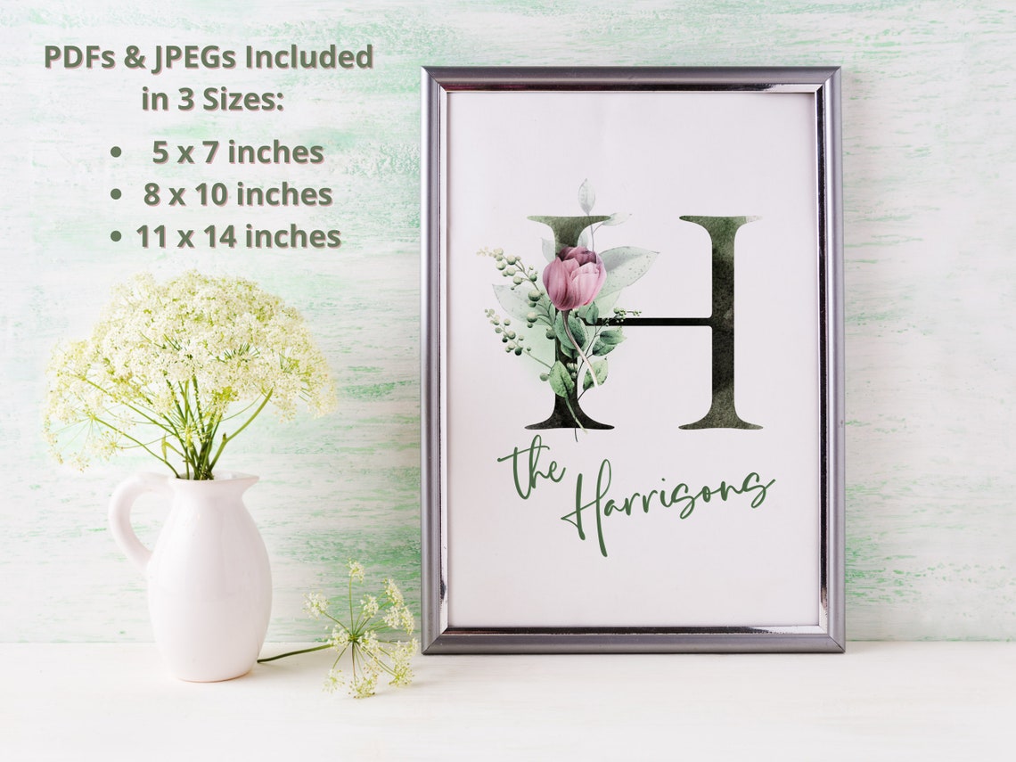 Personalized Wall Art Custom Wall Art Custom Name Wall Art Etsy