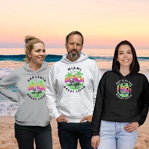 Beach Life Unisex Heavy Blend™ Hooded Sweatshirt, Favorite Beach Sweatshirt, Beach Lover&#39;s Gift, Men&#39;s Sweatshirt, Women&#39;s Sweatsher